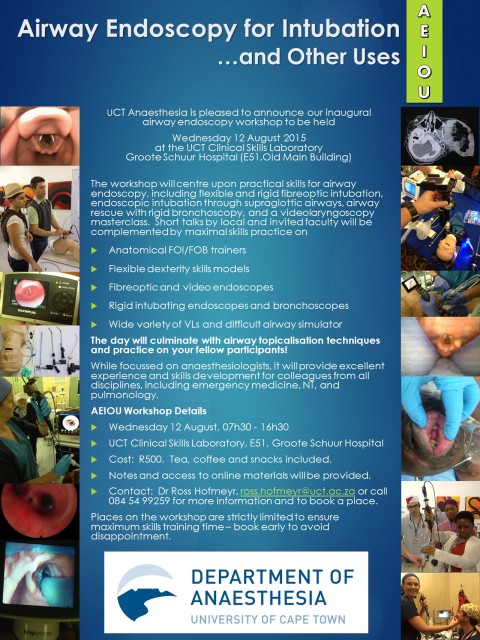 AEIOU - Airway Endoscopy for Intubation Workshop - Poster 2015_0812